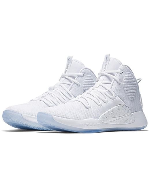 Nike White Hyperdunk X Ep Ice' for men