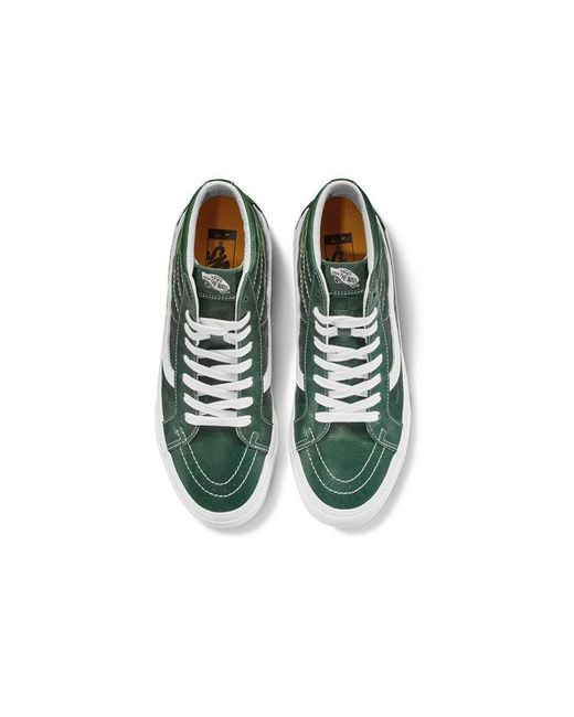 Vans Green Sk8-Hi Reissue Vlt Lx for men