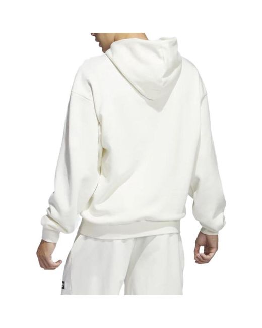 Adidas White Legends Hoodie 'Off' for men