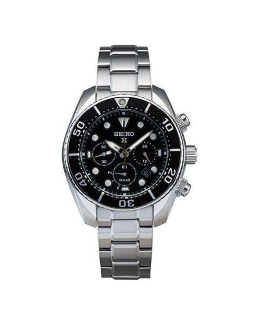 Seiko Metallic Presage Series 140 Anniversary Limited Edition Japan Steel Strip Waterproof Solar Energy Watch
