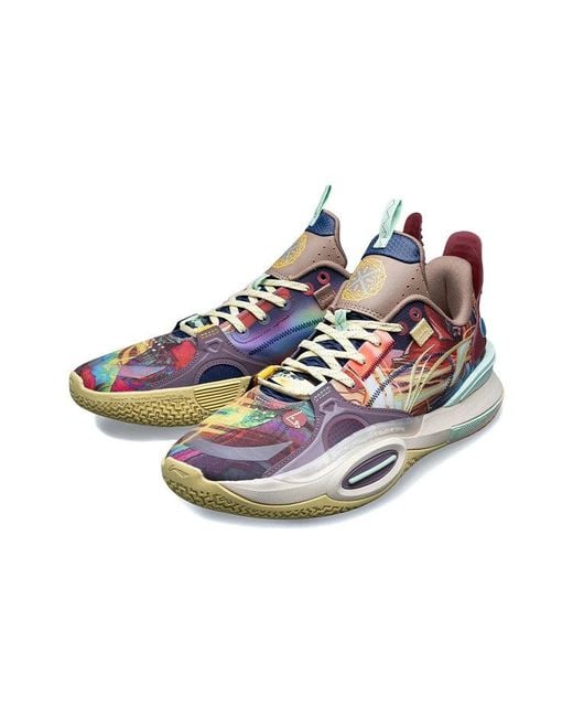 Li-ning Blue Way Of Wade All City X Marvel for men