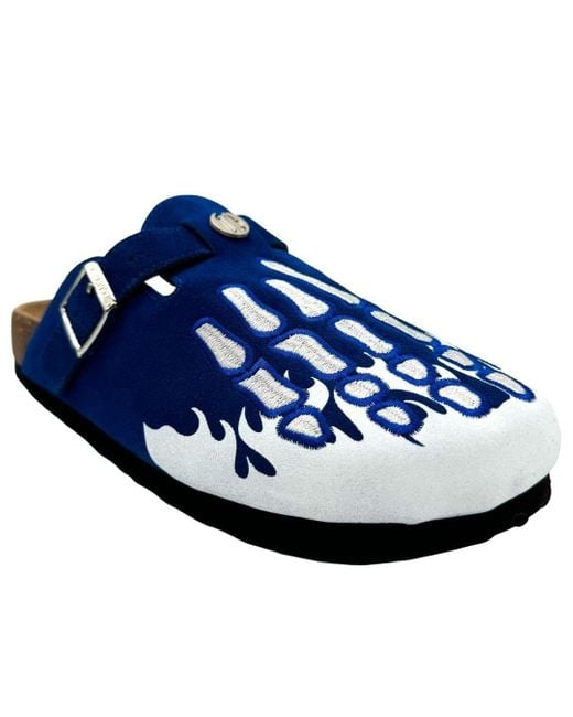 OMNEWYORK Octavious Marks Clog 'Sub Zero' in Blue for Men | Lyst