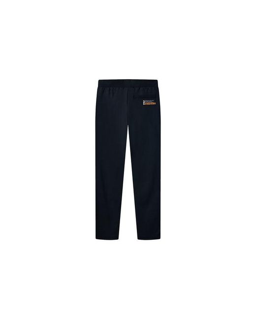 Fila Blue Thin And Light Breathable Straight Knit Sports Pants for men