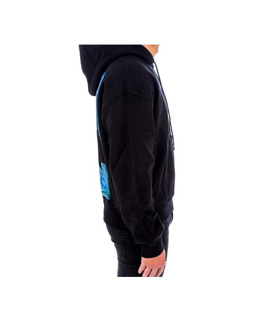 Off-White c/o Virgil Abloh Black Fw20 Arrows Printing Hooded Pullover for men