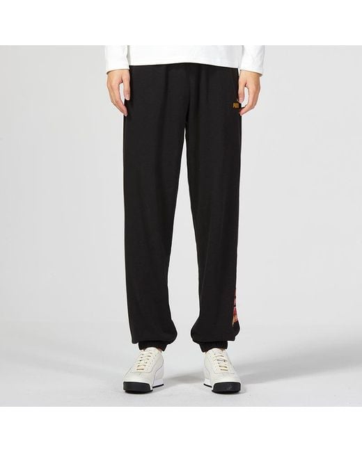 PUMA Black Essentials Cny Graphic Pants for men