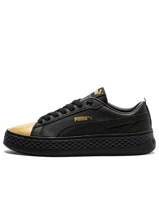 PUMA Black (Wmns) Smash Platform Lx