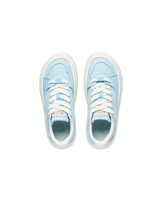 Li-ning Blue (Wmns) Puff Platform 'Sky'
