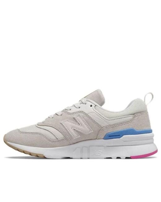 New Balance White 997