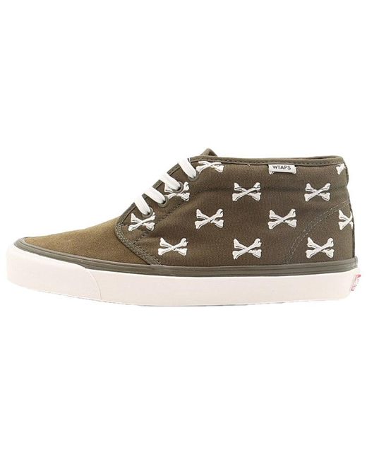 Vans Brown Wtaps X Og Chukka Boot Lx 'Bones' for men