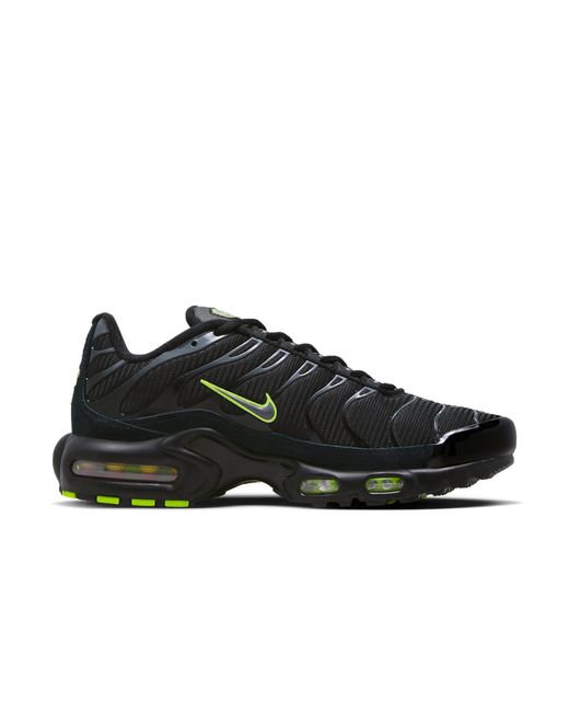 Nike Black Air Max Plus Volt' for men
