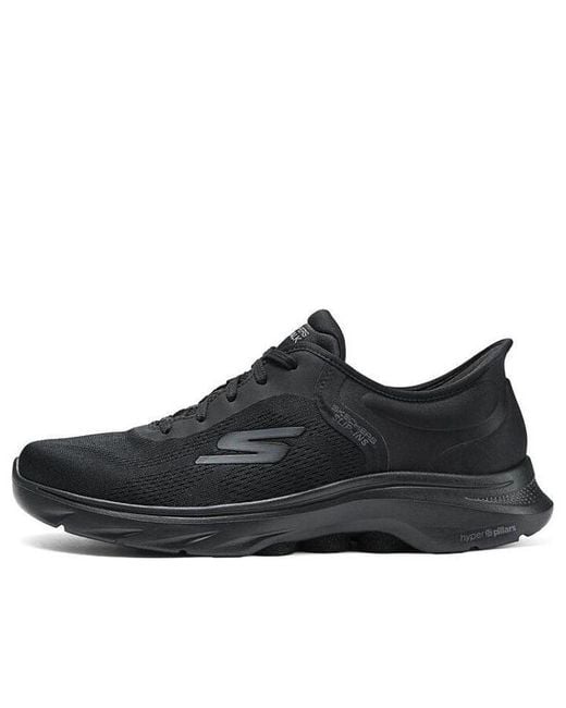 Skechers Black Go Walk 7 Slip-Ins for men