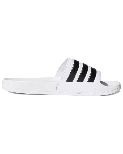 Adidas White Adilette Shower 'Footwear' for men