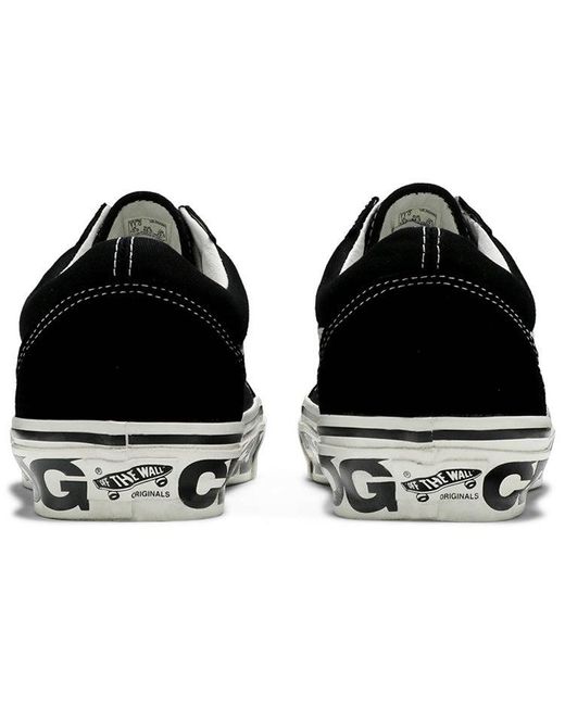 Vans Black Comme Des Garcons X Og Old Skool Lx 'Sidewall' for men