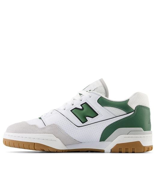 New Balance White 550 'Pine' for men
