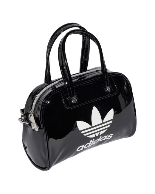 Adidas Black Adicolor Mini Bowling Bag for men