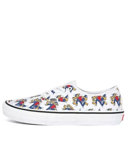 Vans White Skate Wolf Authentic Pro for men