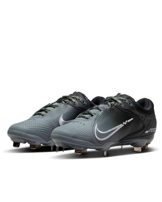 Nike Black Hyperdiamond 4 Elite /Cool/Volt/ Sneakers