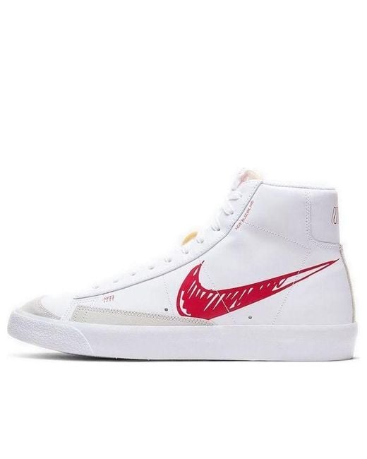 Nike White Blazer Mid 77 'Sketch for men