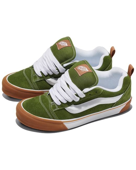 Vans Green Knu-Skool 'Pesto' for men
