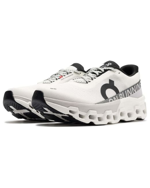 On Shoes White Cloudmonster 2 'Undyed Frost' for men
