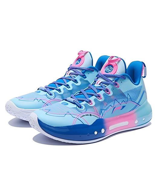 Li-ning Blue Yushuai 14 Low 'Lightning' for men
