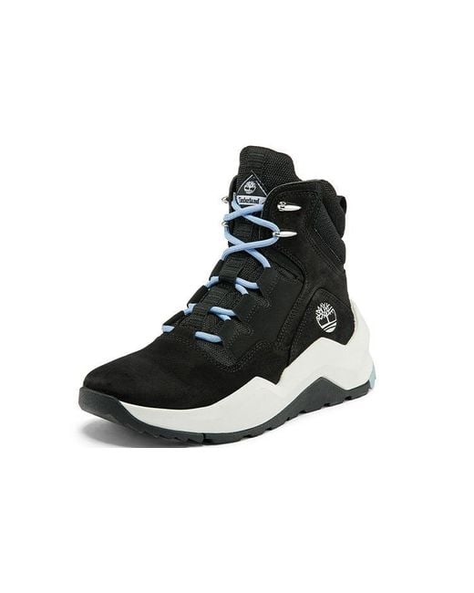 Timberland Black (Wmns) Madbury Side-Zip Waterproof Boot Nubuck'