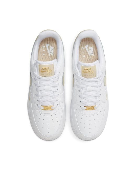 Nike White (Wmns) Air Force 1 '07 Essential Rattan'