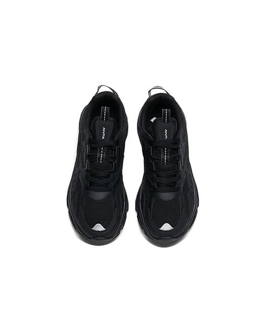 Anta Black Running Series Sneakers for men