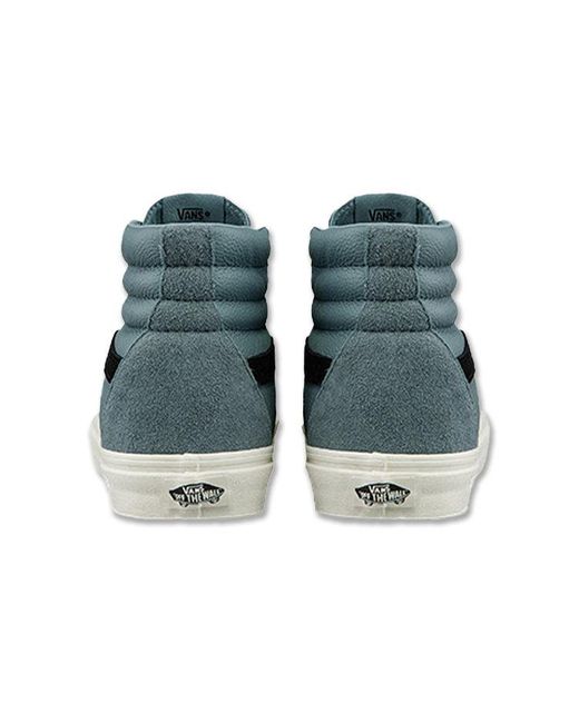 Vans Blue Sk8-Hi Retro Casual Skate Shoes
