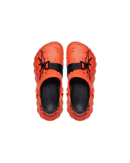 CROCSTM Red Echo Reflective Clogs
