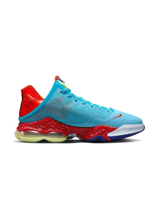 Nike Blue Lebron 19 Low Ep Chill' for men