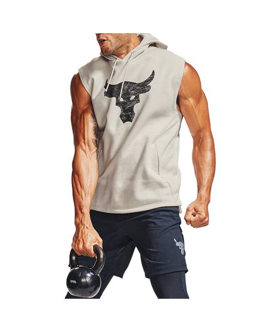 Under Armour Gray Sleeveless Fleece Versatile Jumper for men