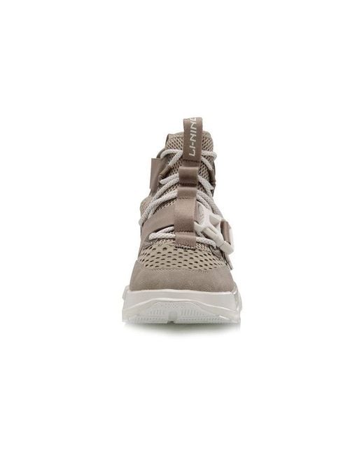 Li-ning Metallic Reburn Ws Hi 'Cream Khaki for men