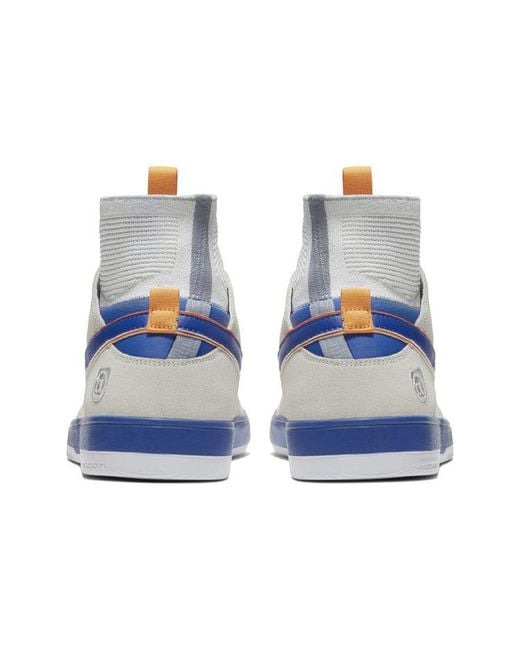 Nike Blue X Medicom Toy Zoom Sb Dunk Elite High 'Be@Rbrick' for men