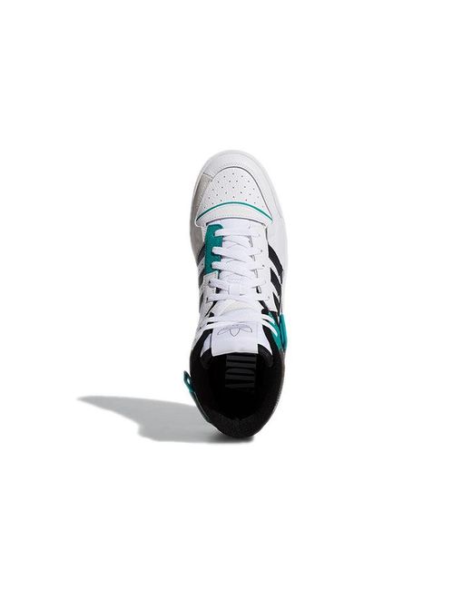 Adidas Blue Originals Forum Exhibit Mid