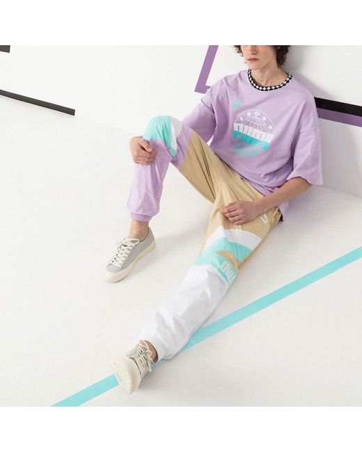 PUMA Purple X Diamond Oversize Tee for men