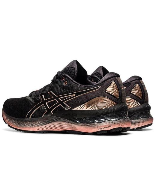 Asics Black (Wmns) Gel-Nimbus 23 Platinum Rose'