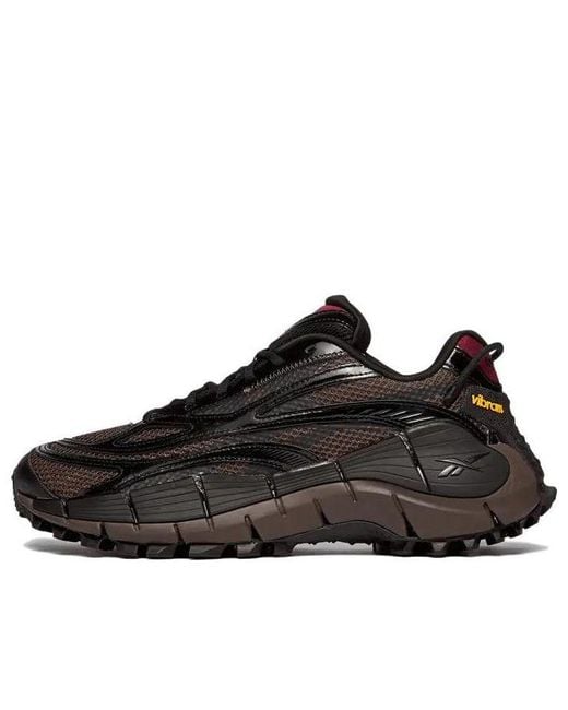 Reebok Black Zig Kinetica 2. A$Ap Nast 'Dark' for men