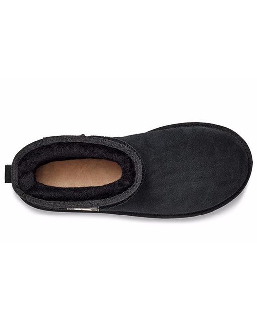 Ugg Black (Wmns) Mini Side Logo