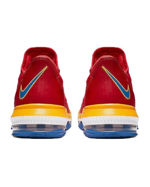 Nike Red Lebron 16 Low 'Superbron' for men