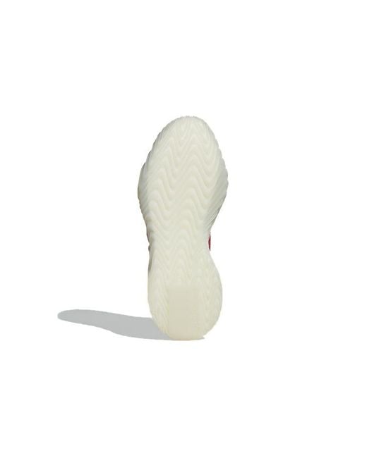 Adidas White Sobakov 2.0 Scarlet' for men