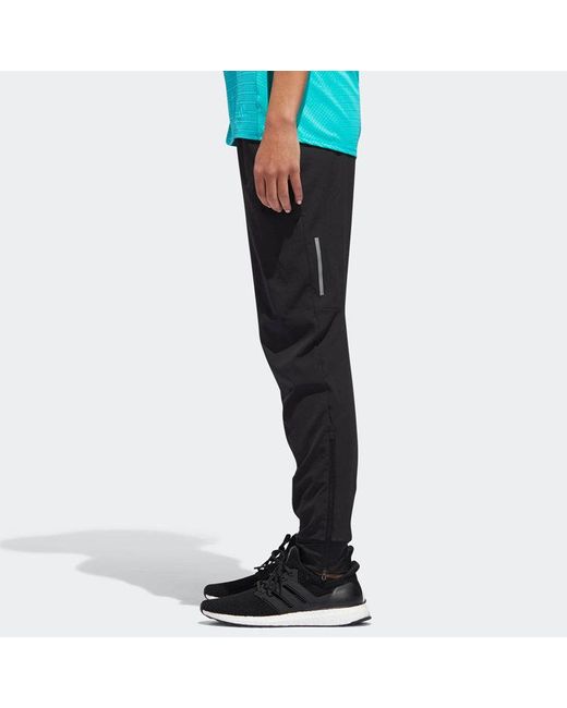 Adidas Black (Wmns) Running Casual Fitness Breathabletatting Long Pants