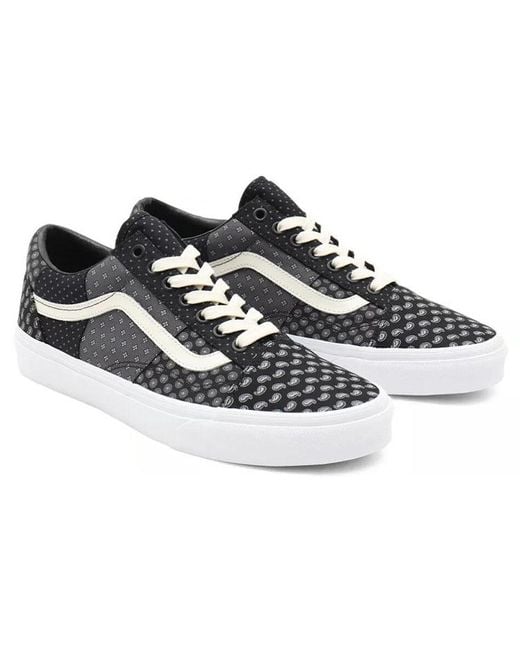 Vans Black Old Skool 'Tie Print Patchwork' for men