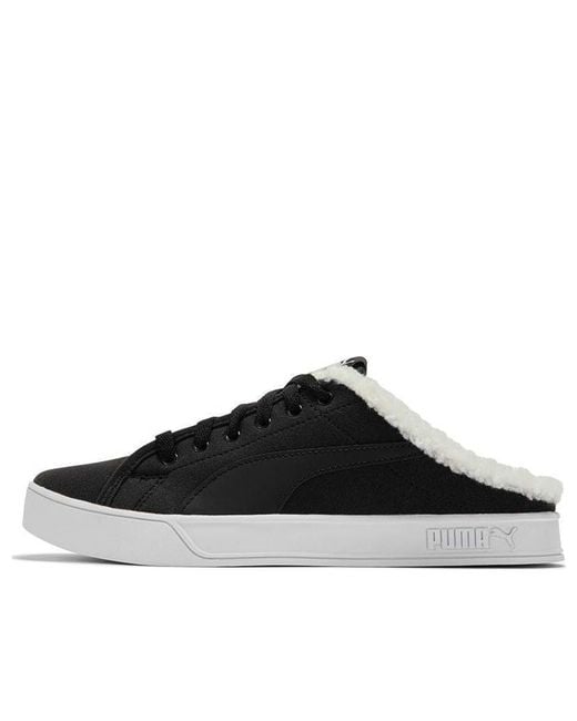 PUMA Black Bari Mule Sherpa for men