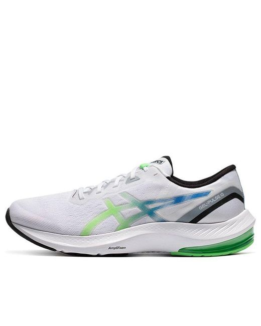 Asics White Gel Pulse 13 Bright Lime' for men