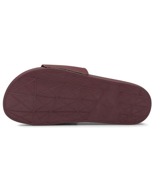 PUMA Brown Leadcat Ftr Slippers for men