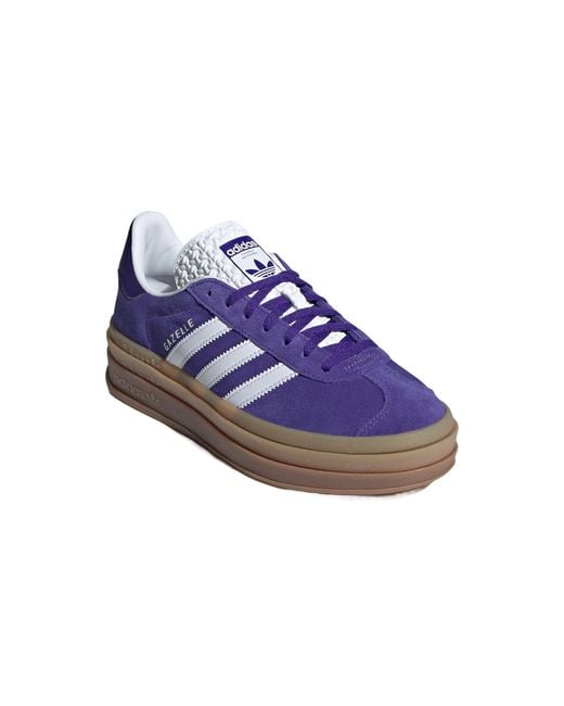 Adidas Blue (Wmns) Gazelle Bold 'Energy Ink Gum'
