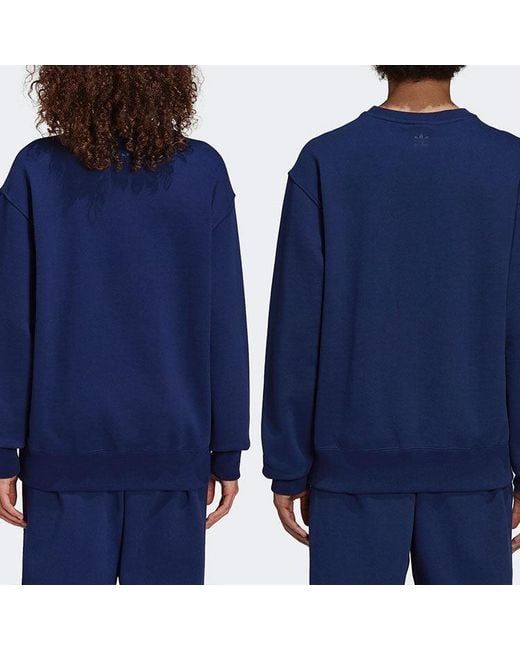 Adidas Blue X Pharrell Sports Basic Sweatshirt