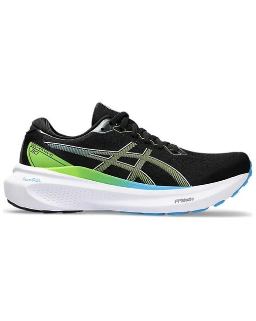 Asics Brown Gel-Kayano 30 Electric Lime' for men
