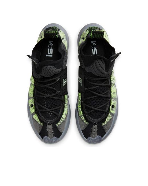 Nike Black Ispa Sense Flyknit Neon' for men